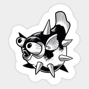 puffer fish Sticker